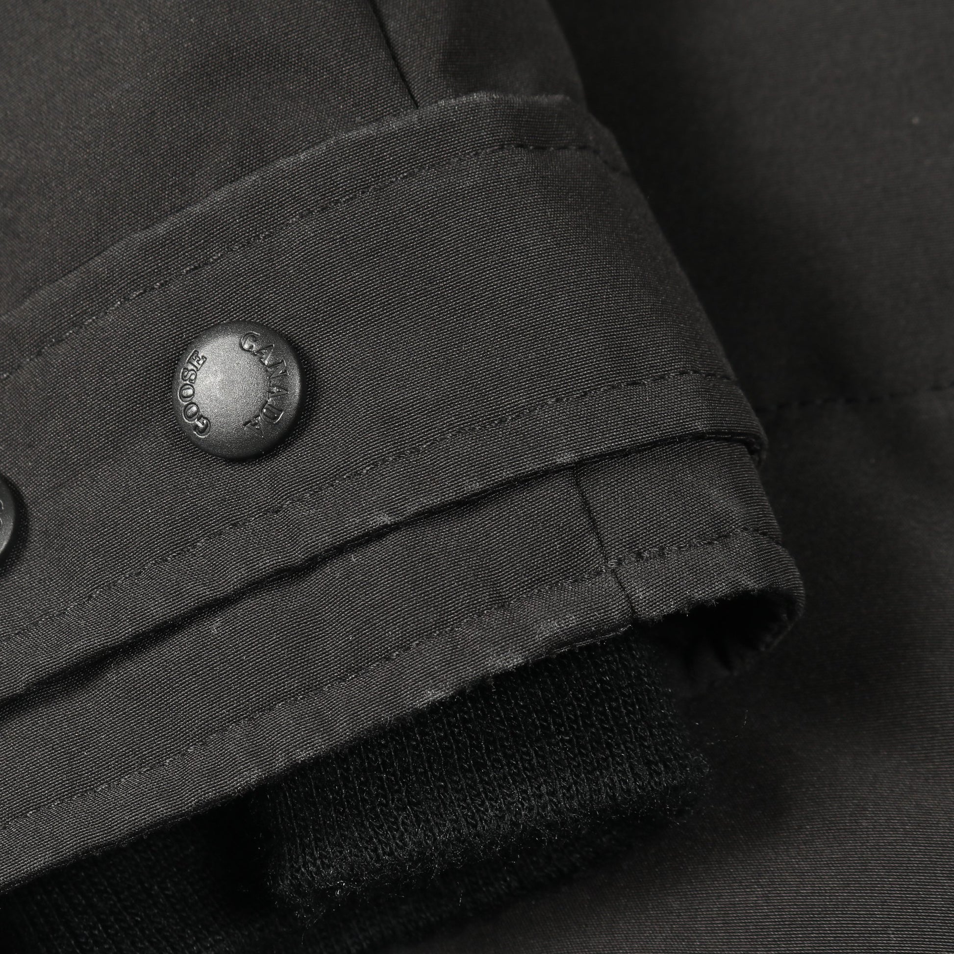 MACKENZIE PARKA マッケンジー パーカ ダウンコート コットン ブラック フード付き カナダグース アウター CANADA GOOSE