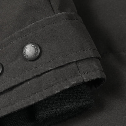 MACKENZIE PARKA マッケンジー パーカ ダウンコート コットン ブラック フード付き カナダグース アウター CANADA GOOSE