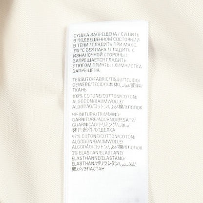 Political Stencil Tシャツ クルーネック 半袖 コットン オフホワイト バレンシアガ トップス BALENCIAGA