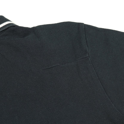 BEE刺繍 ポロシャツ 半袖 コットン ブラック ディオールオム トップス Dior HOMME