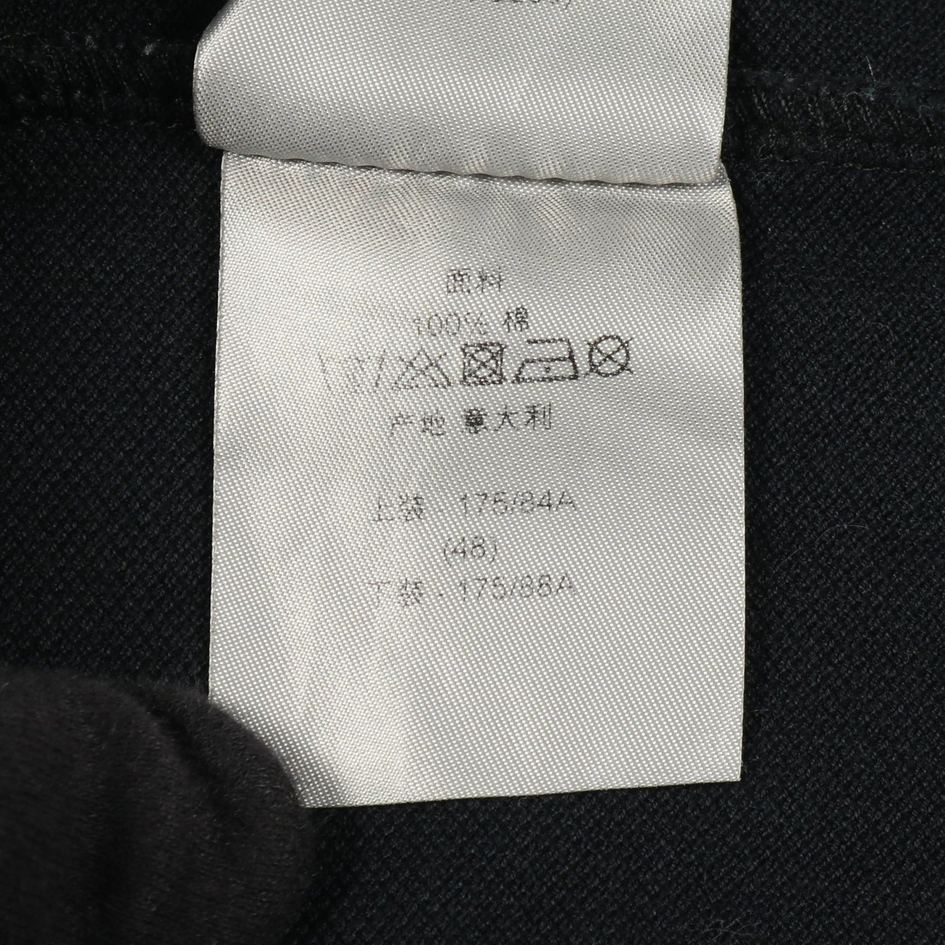 BEE刺繍 ポロシャツ 半袖 コットン ブラック ディオールオム トップス Dior HOMME