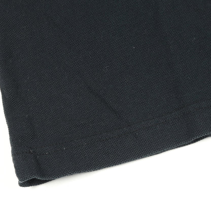 BEE刺繍 ポロシャツ 半袖 コットン ブラック ディオールオム トップス Dior HOMME