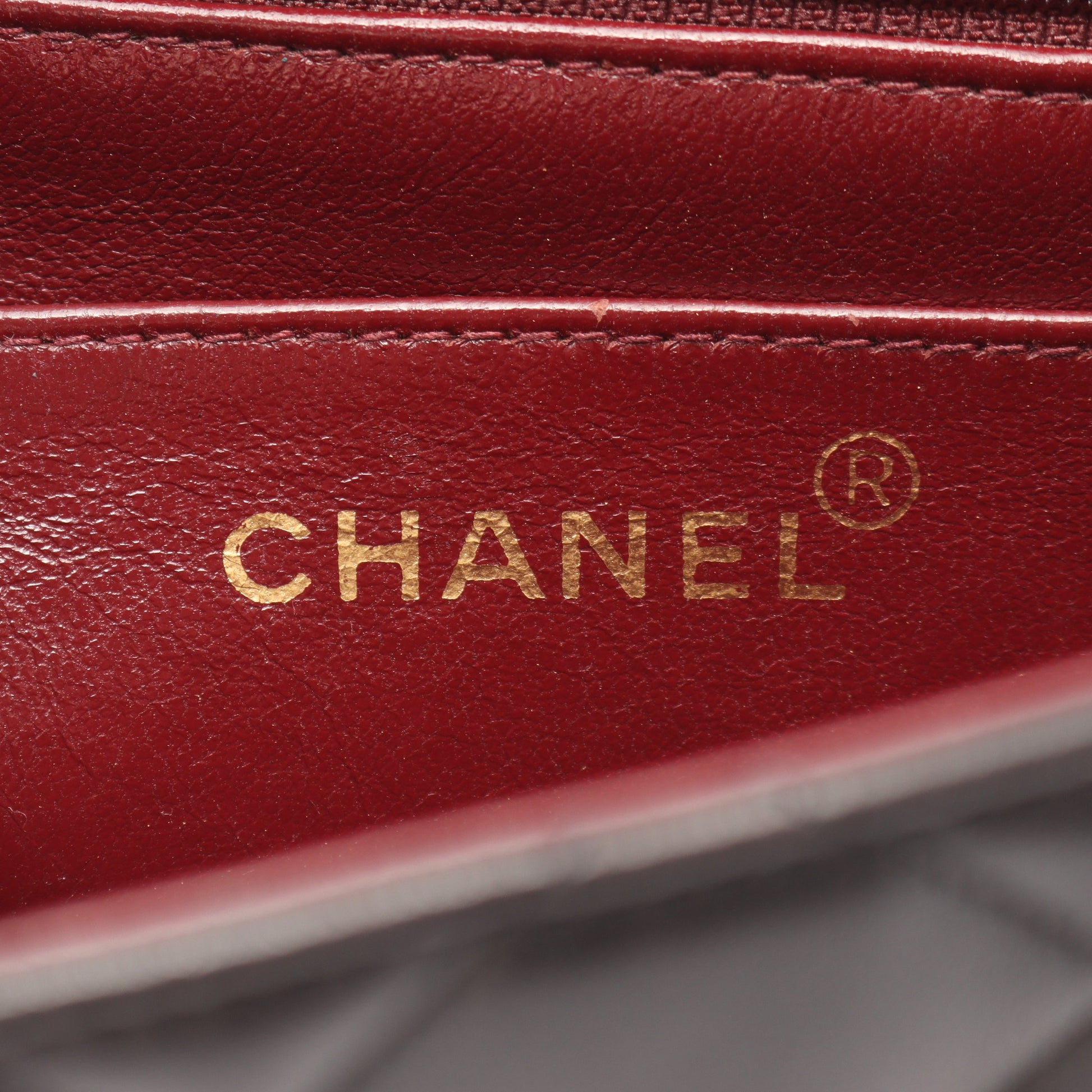 マトラッセ ダイアナフラップ チェーンショルダーバッグ ラムスキン ブラック ゴールド金具 シャネル バッグ CHANEL