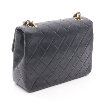 ミニマトラッセ20 チェーンショルダーバッグ ラムスキン ブラック ゴールド金具 シャネル バッグ CHANEL