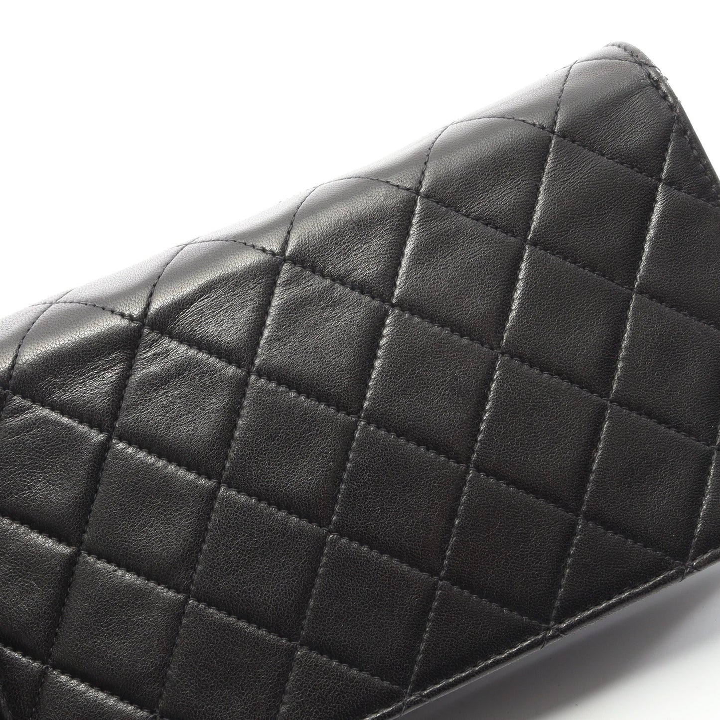 ミニマトラッセ フルフラップ チェーンショルダーバッグ ラムスキン ブラック ゴールド金具 シャネル バッグ CHANEL