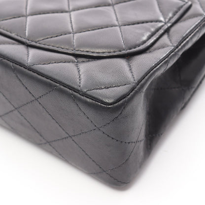 ミニマトラッセ チェーンショルダーバッグ ラムスキン ブラック ゴールド金具 シャネル バッグ CHANEL