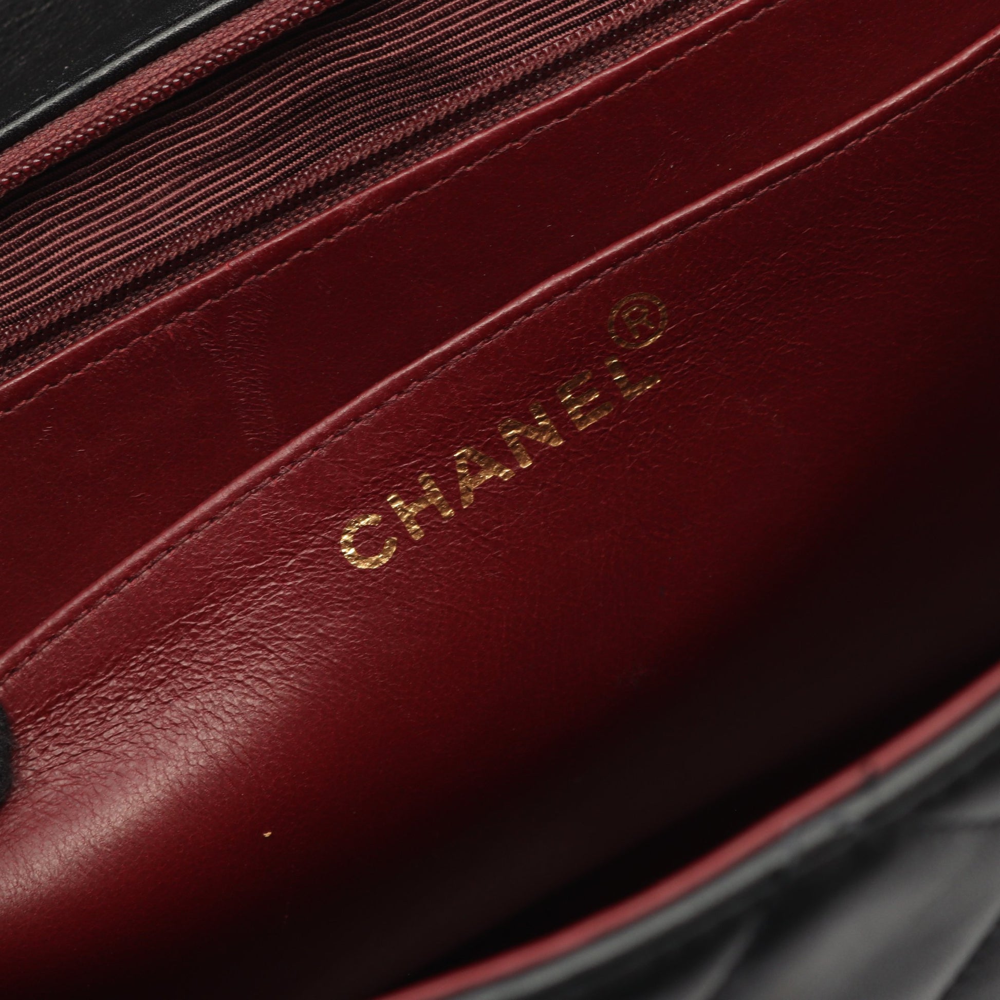 デカマトラッセ34 Wチェーンショルダーバッグ ラムスキン ブラック ゴールド金具 シャネル バッグ CHANEL