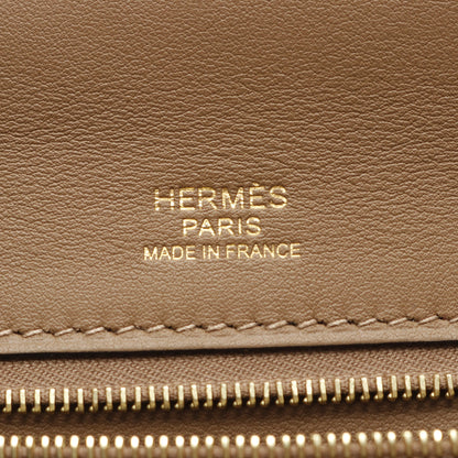 サック ヴァンキャトル 24/24 29 ハンドバッグ トゴ グレーベージュ ゴールド金具 2WAY Z刻印 エルメス バッグ HERMES