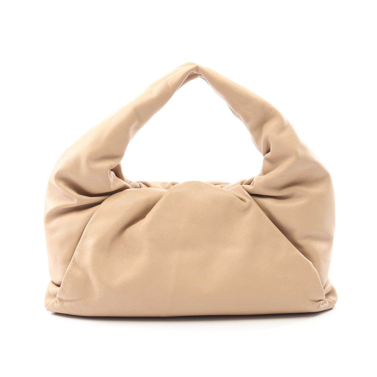 ザ ショルダーポーチ ハンドバッグ レザー ベージュ ボッテガヴェネタ バッグ BOTTEGA VENETA