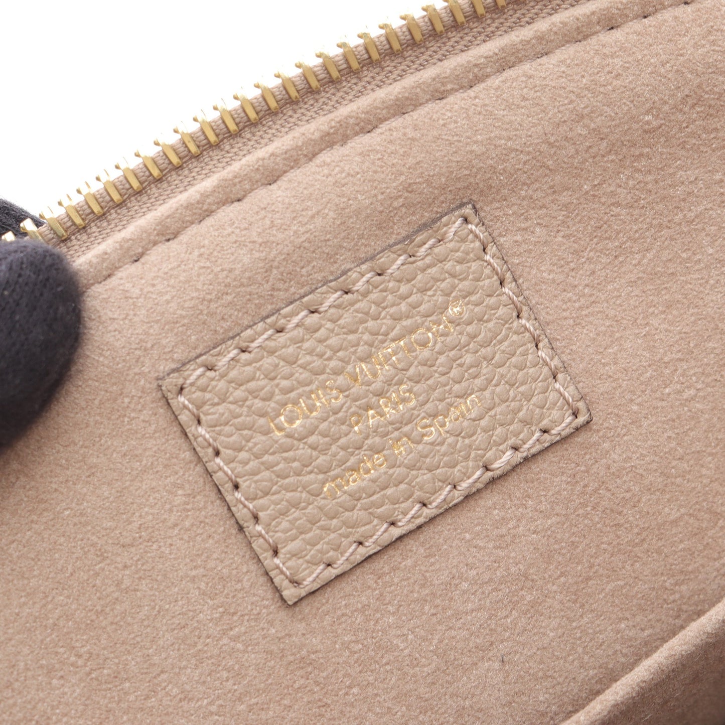 プティ パレPM モノグラムアンプラント トゥルトレール クレーム ハンドバッグ レザー グレーベージュ 2WAY ルイヴィトン バッグ LOUIS VUITTON