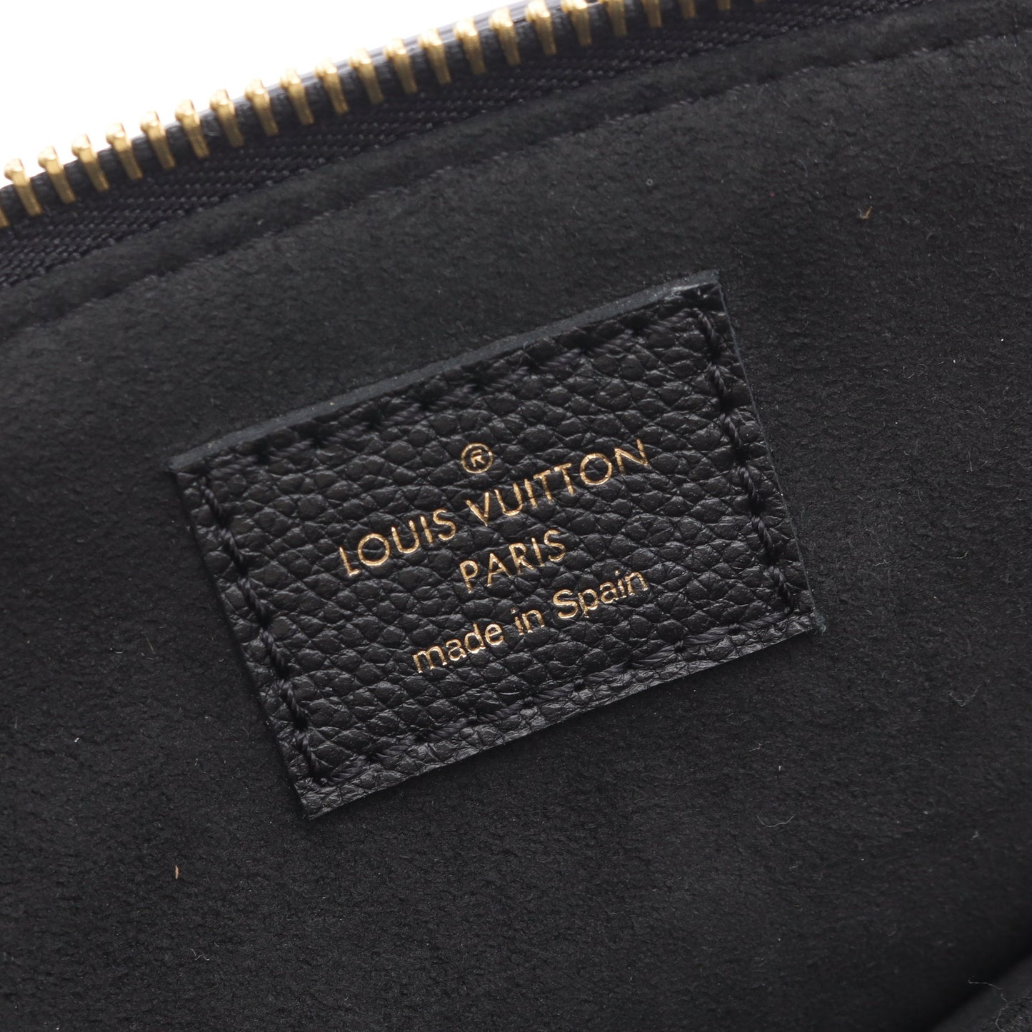 プティ パレPM バイカラーモノグラムアンプラント ハンドバッグ レザー ブラック ベージュ 2WAY ルイヴィトン バッグ LOUIS VUITTON