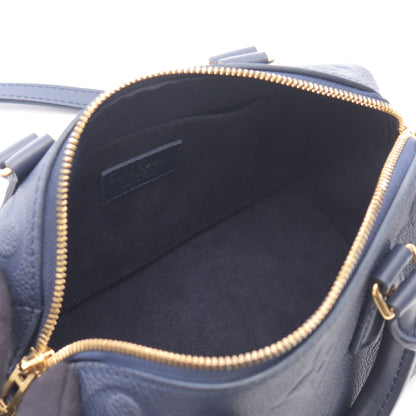 スピーディ バンドリエール 20 モノグラムアンプラント ブルーマリーヌ ハンドバッグ レザー ネイビー 2WAY ルイヴィトン バッグ LOUIS VUITTON