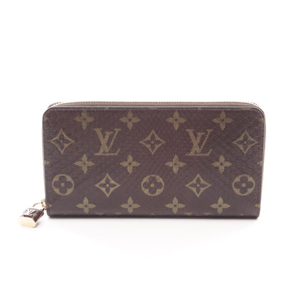 ジッピーウォレット モノグラム ラウンドファスナー長財布 パイソン ブラウン ルイヴィトン 財布・小物 LOUIS VUITTON