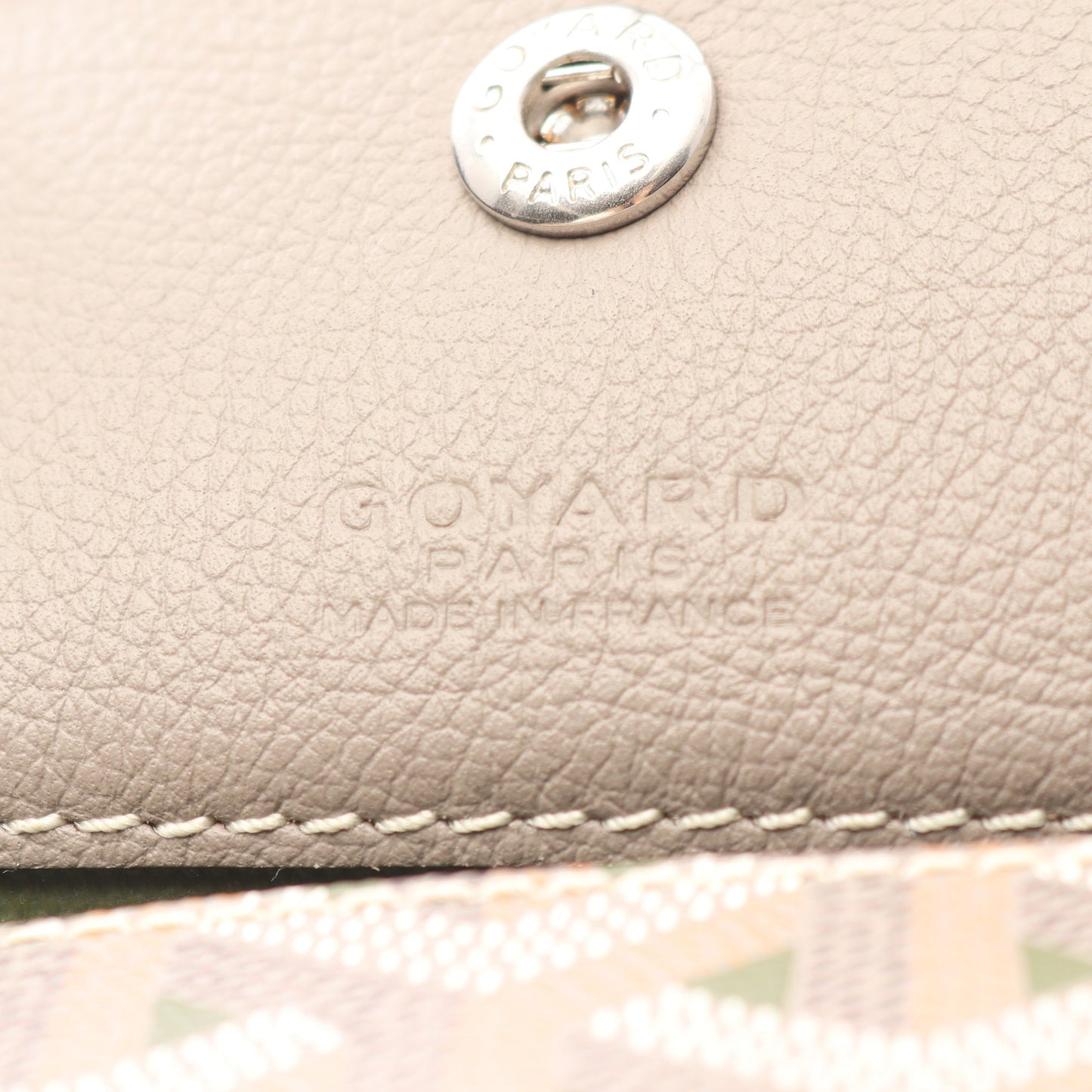サンルイPM ハンドバッグ トートバッグ コーティングキャンバス レザー グレーベージュ マルチカラー ゴヤール バッグ GOYARD