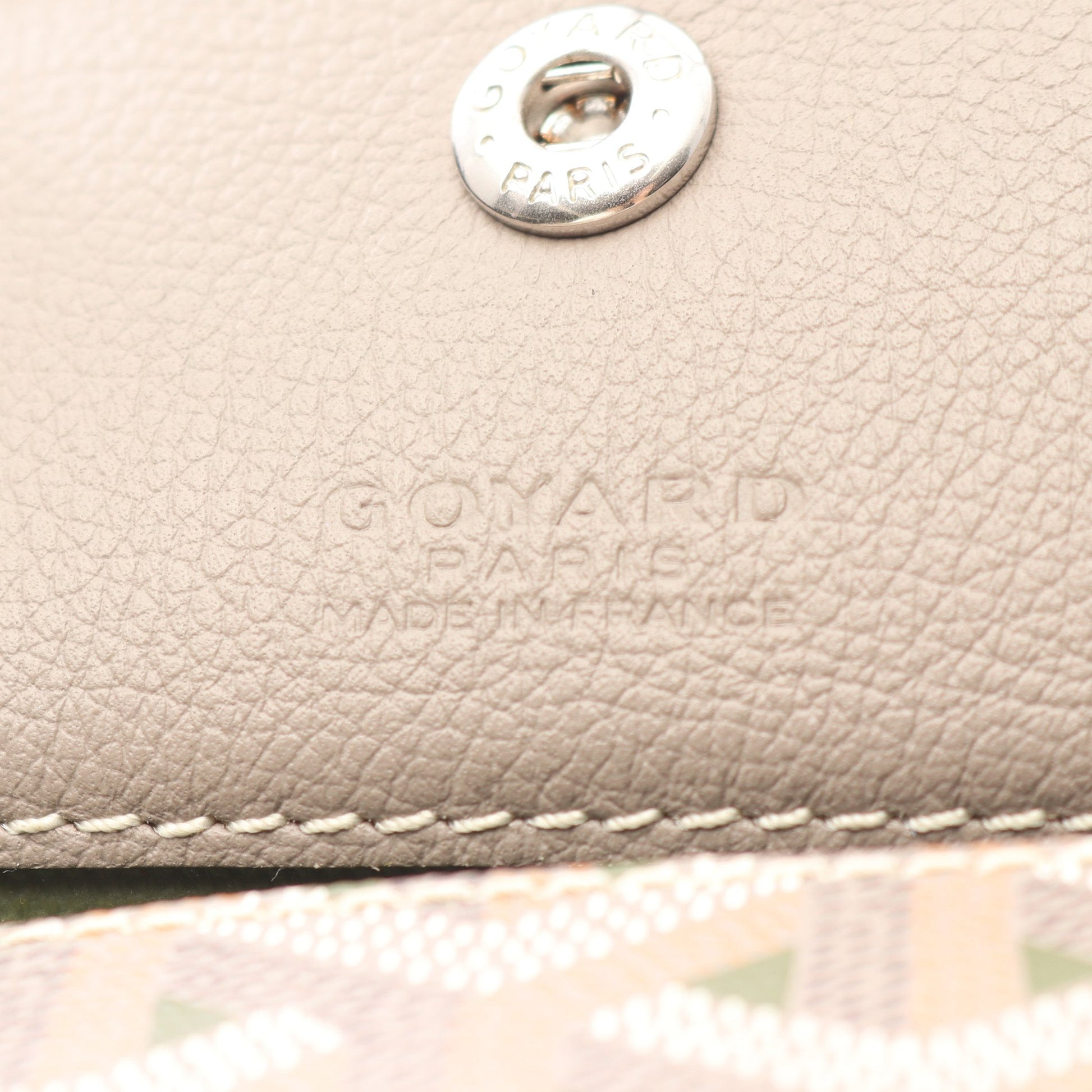 サンルイPM ハンドバッグ トートバッグ コーティングキャンバス レザー グレーベージュ マルチカラー ゴヤール バッグ GOYARD