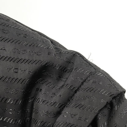 Re-Nylon ダウンジャケット ナイロン ブラック 三角プレート プラダ アウター PRADA