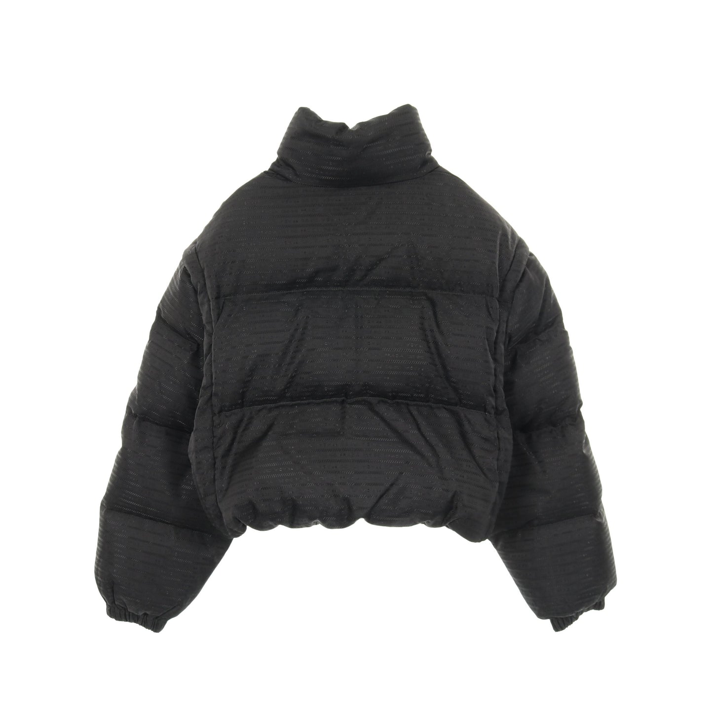Re-Nylon ダウンジャケット ナイロン ブラック 三角プレート プラダ アウター PRADA