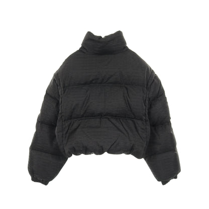 Re-Nylon ダウンジャケット ナイロン ブラック 三角プレート プラダ アウター PRADA