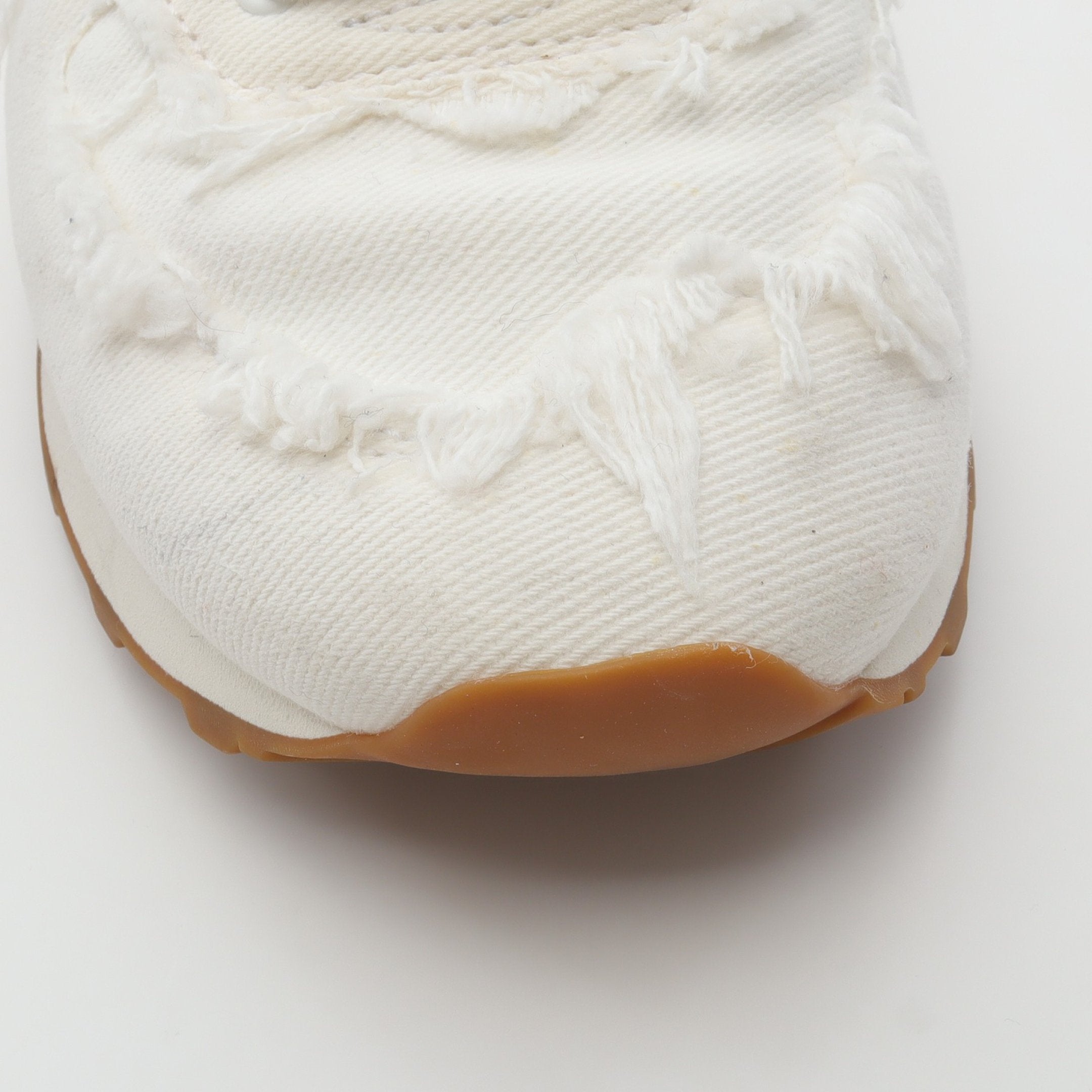 miu miu × New Balance スニーカー ファブリック ホワイト ミュウ