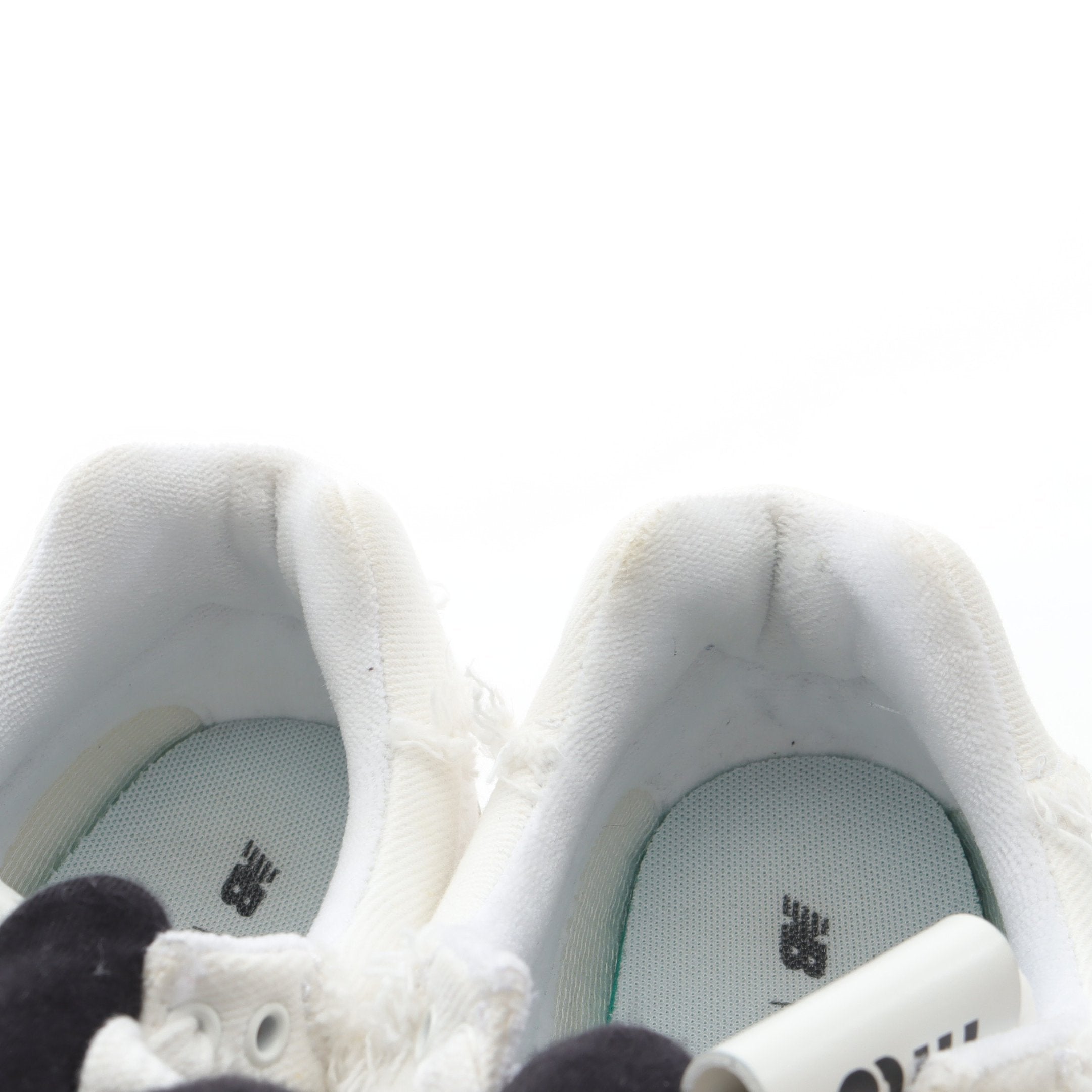 miu miu × New Balance スニーカー ファブリック ホワイト ミュウ