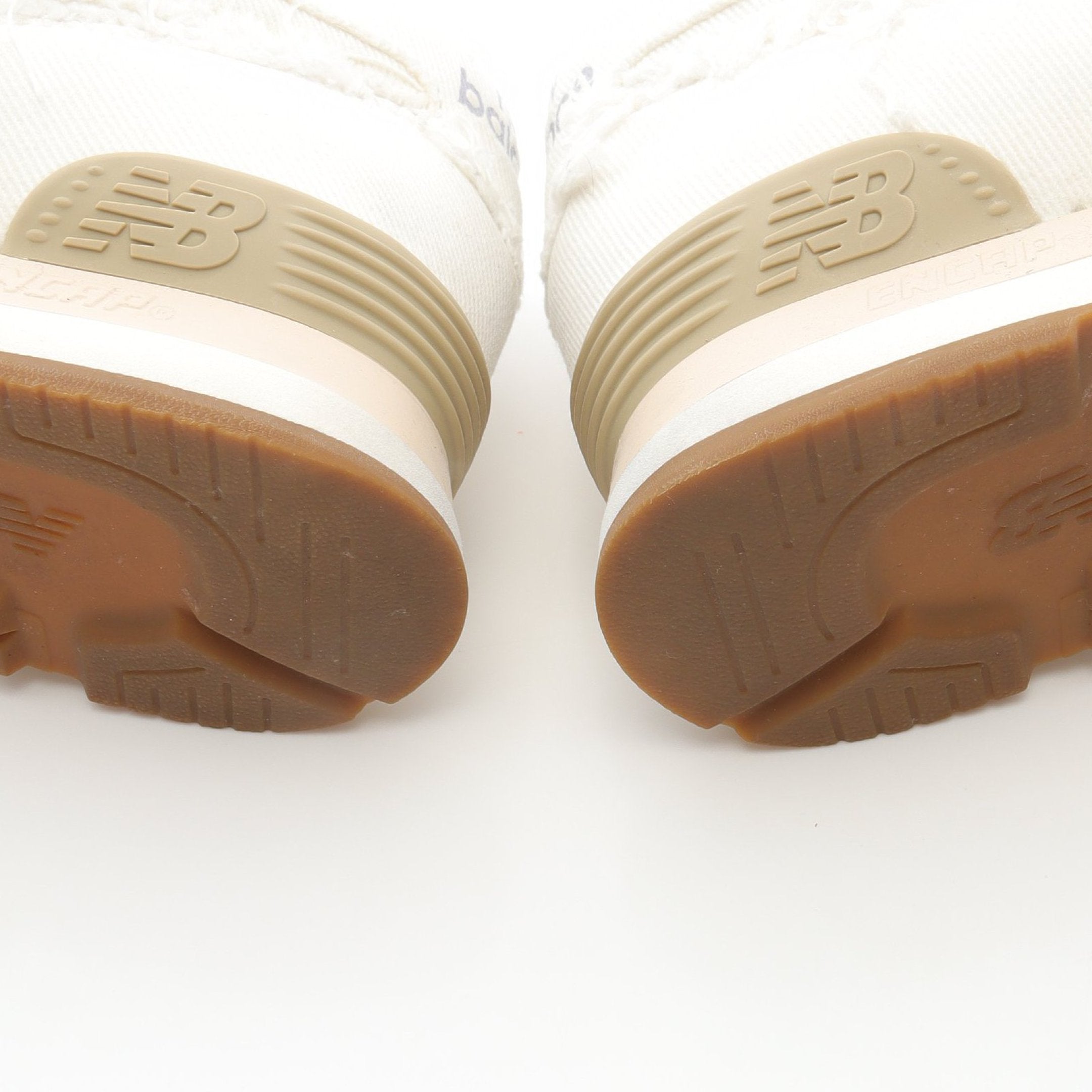 miu miu × New Balance スニーカー ファブリック ホワイト ミュウ