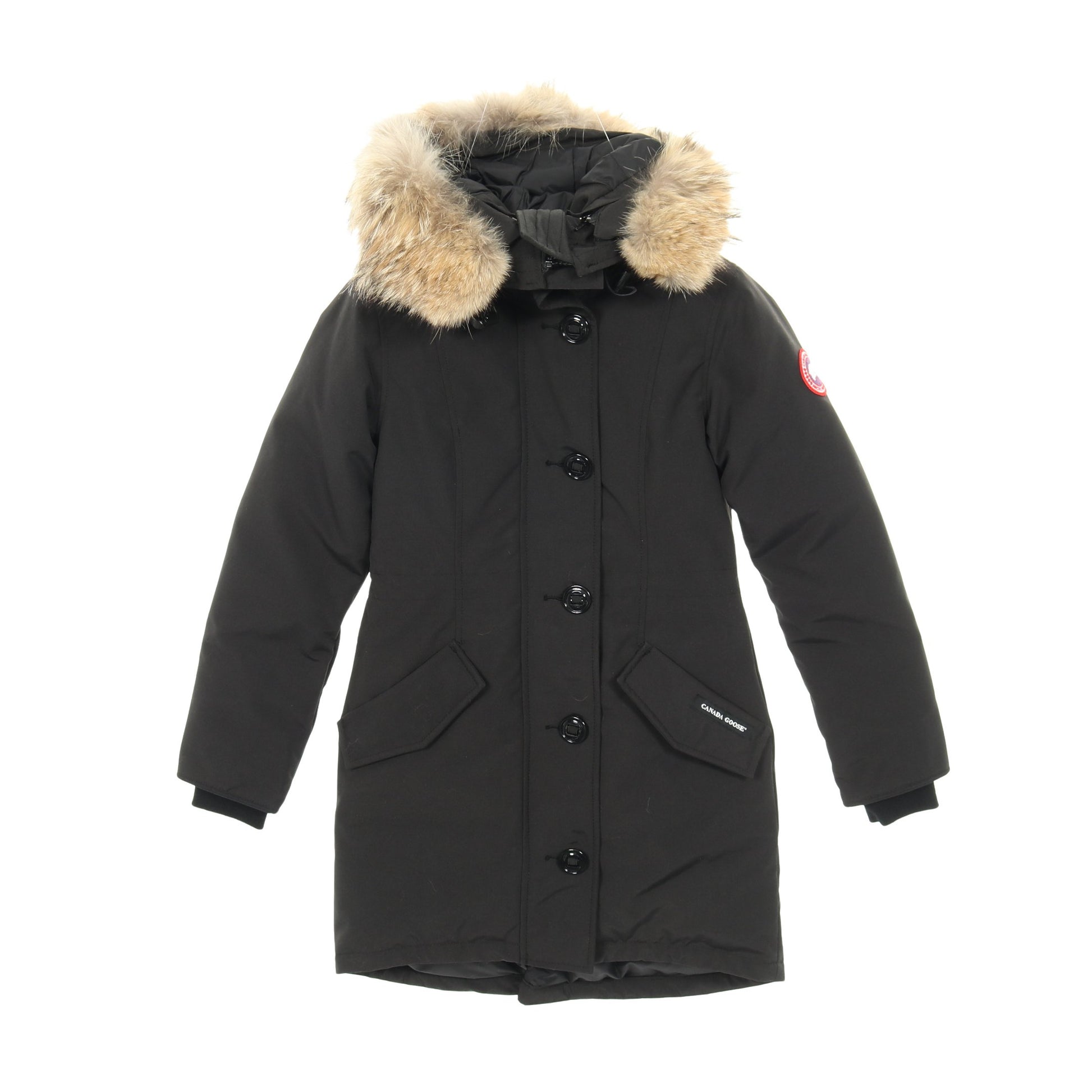 ROSSCLAIR PARKA ロスクレアパーカー ダウンコート ナイロン ブラック フード付き カナダグース アウター CANADA GOOSE