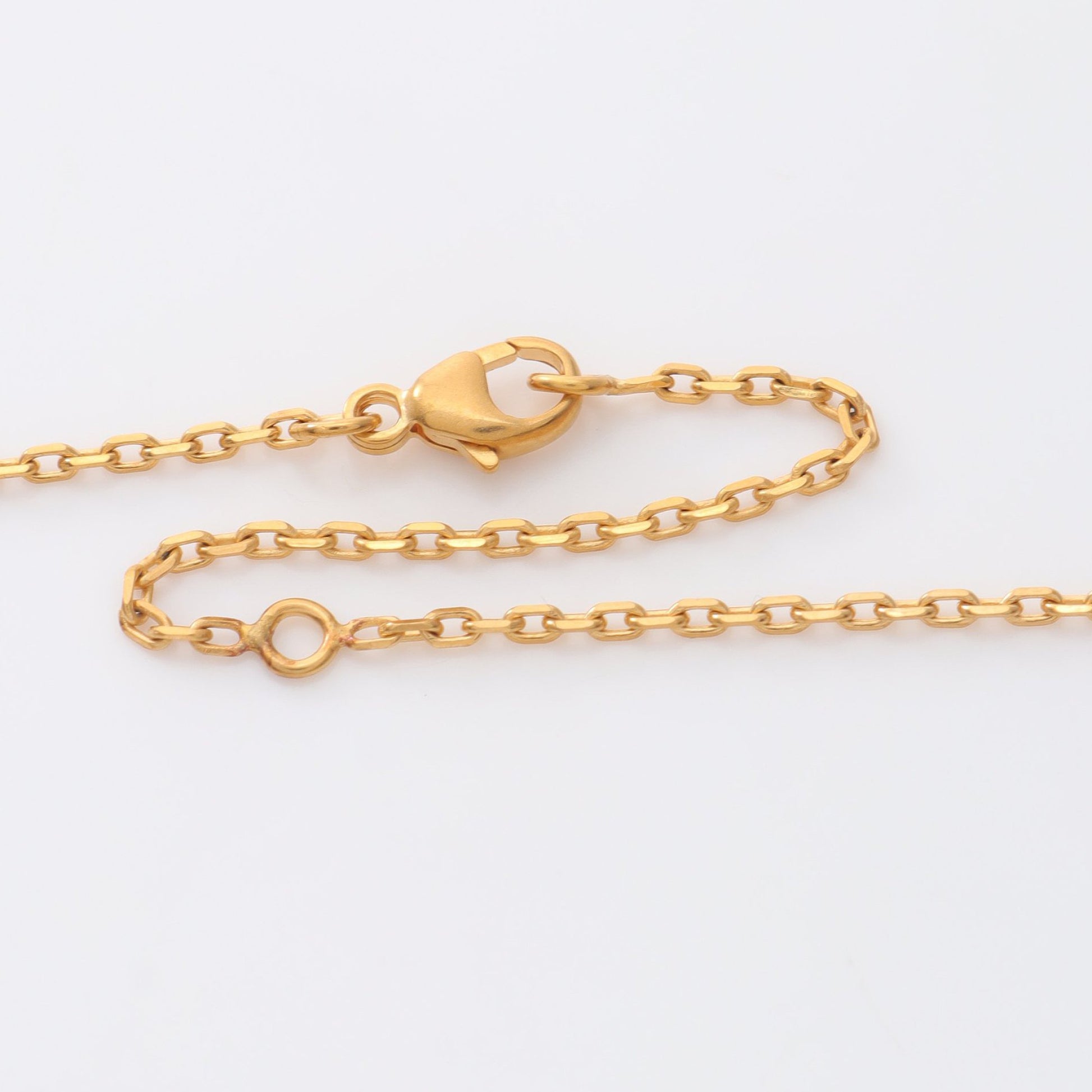 オーケリー ネックレス GP レザー ゴールド アイボリー Z刻印 エルメス アクセサリー HERMES