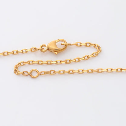 オーケリー ネックレス GP レザー ゴールド アイボリー Z刻印 エルメス アクセサリー HERMES