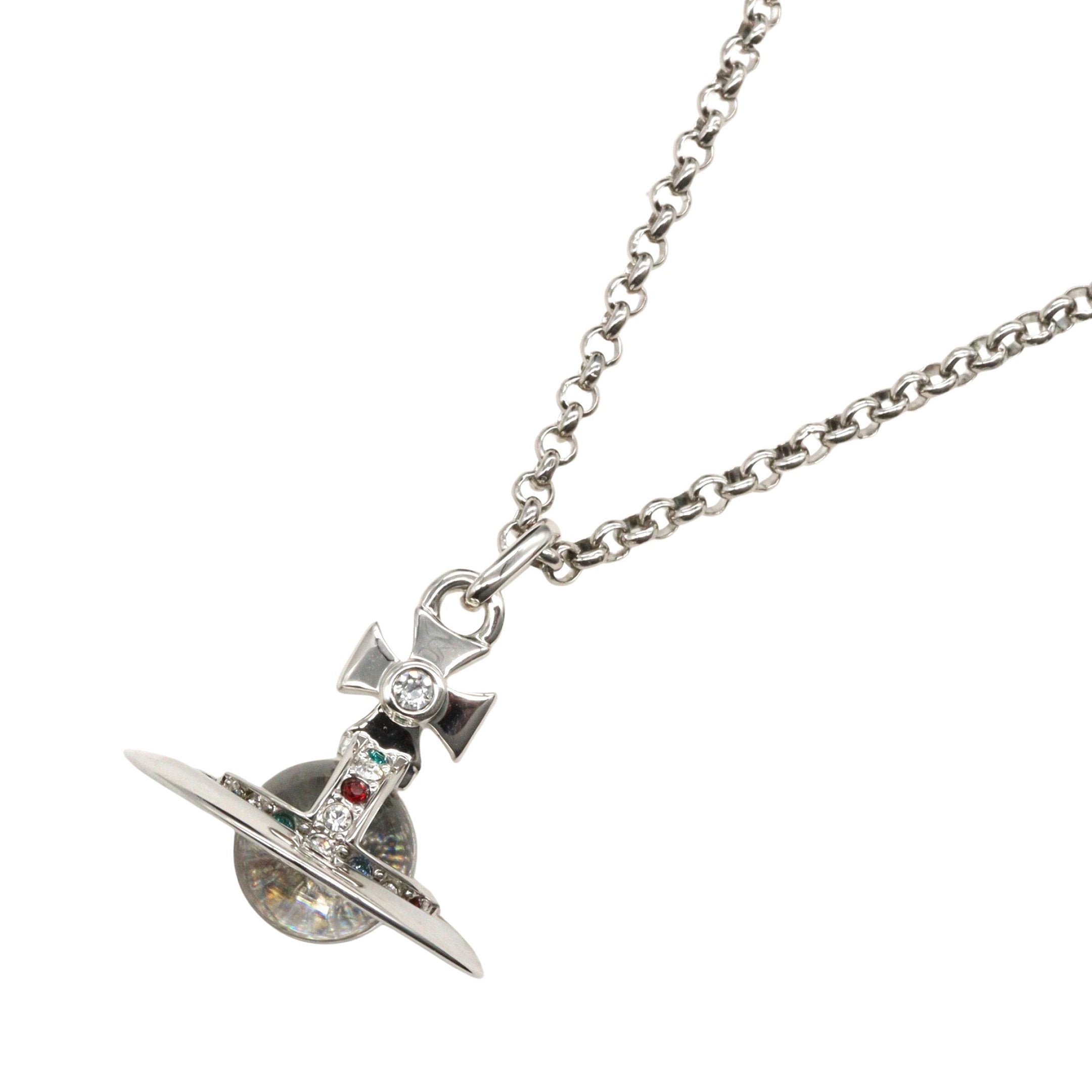 ネックレス ネックレス 真鍮 シルバー ヴィヴィアンウエストウッド – RECLO