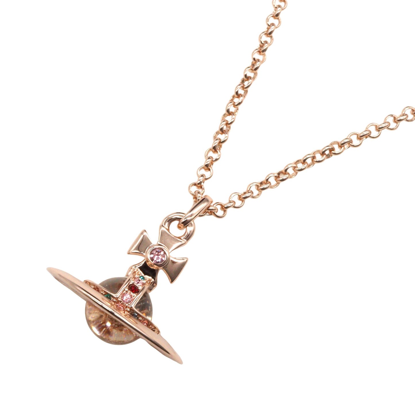 ネックレス ネックレス 真鍮 ピンクゴールド ヴィヴィアンウエストウッド アクセサリー Vivienne Westwood