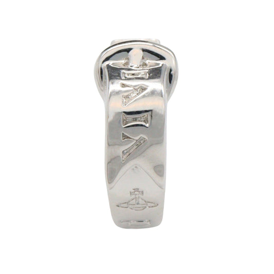 ピアス片耳 ピアス 真鍮 シルバー ヴィヴィアンウエストウッド