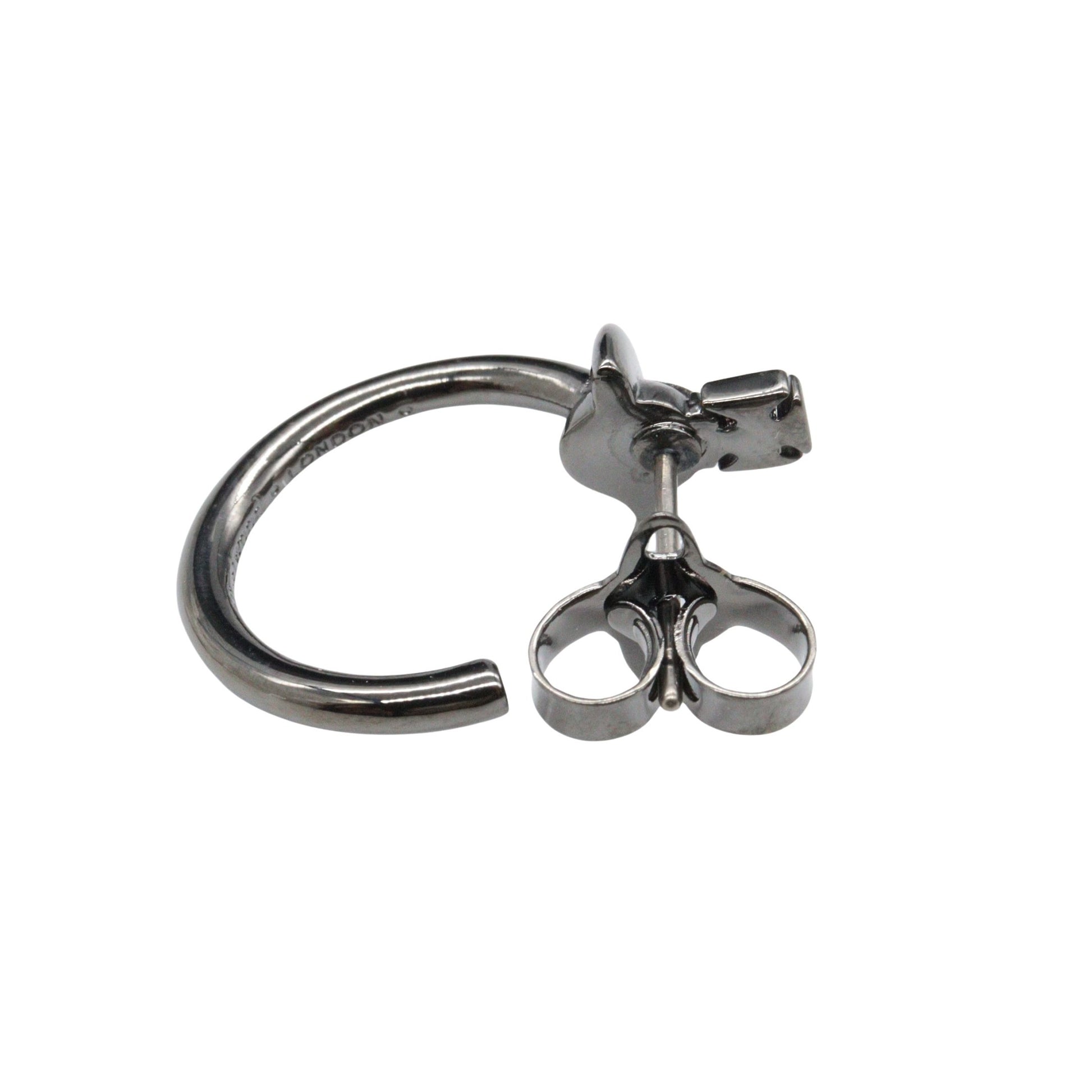 ピアス片耳 ピアス 真鍮 ブラック ヴィヴィアンウエストウッド アクセサリー Vivienne Westwood