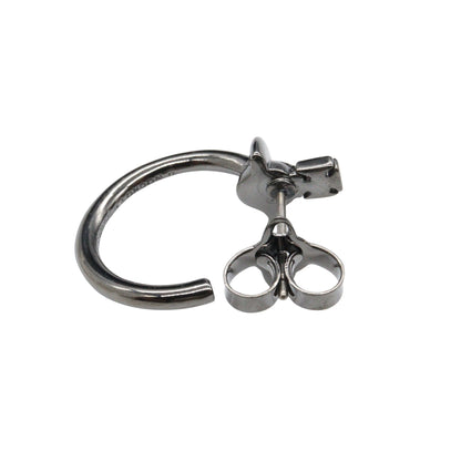 ピアス片耳 ピアス 真鍮 ブラック ヴィヴィアンウエストウッド アクセサリー Vivienne Westwood