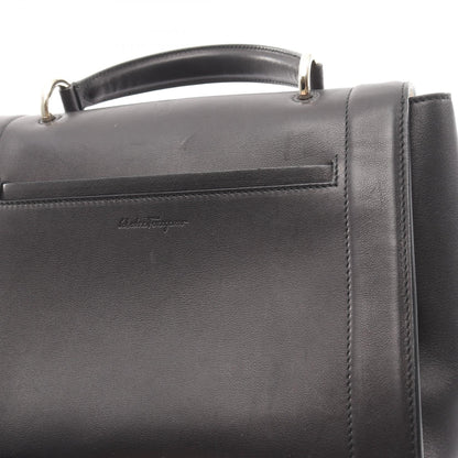 ソフィア レインボー ガンチーニ ハンドバッグ レザー ブラック 2WAY サルヴァトーレフェラガモ バッグ Salvatore Ferragamo