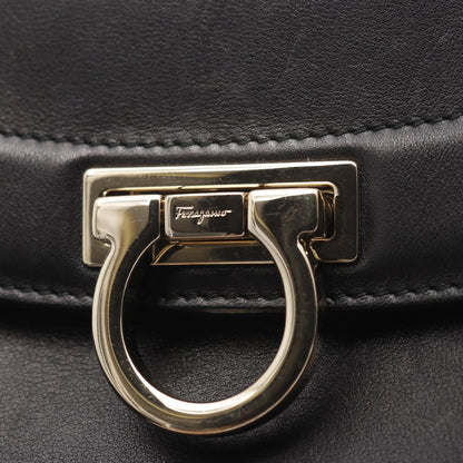 ソフィア レインボー ガンチーニ ハンドバッグ レザー ブラック 2WAY サルヴァトーレフェラガモ バッグ Salvatore Ferragamo