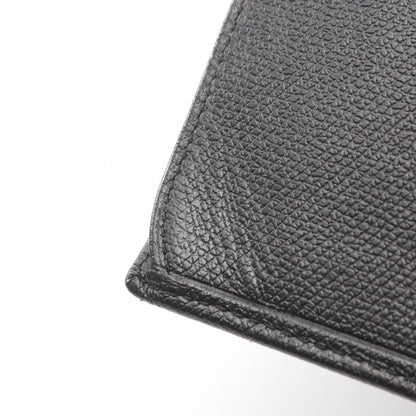 ココボタン 二つ折り長財布 Wホック財布 レザー ブラック ゴールド金具 シャネル 財布・小物 CHANEL