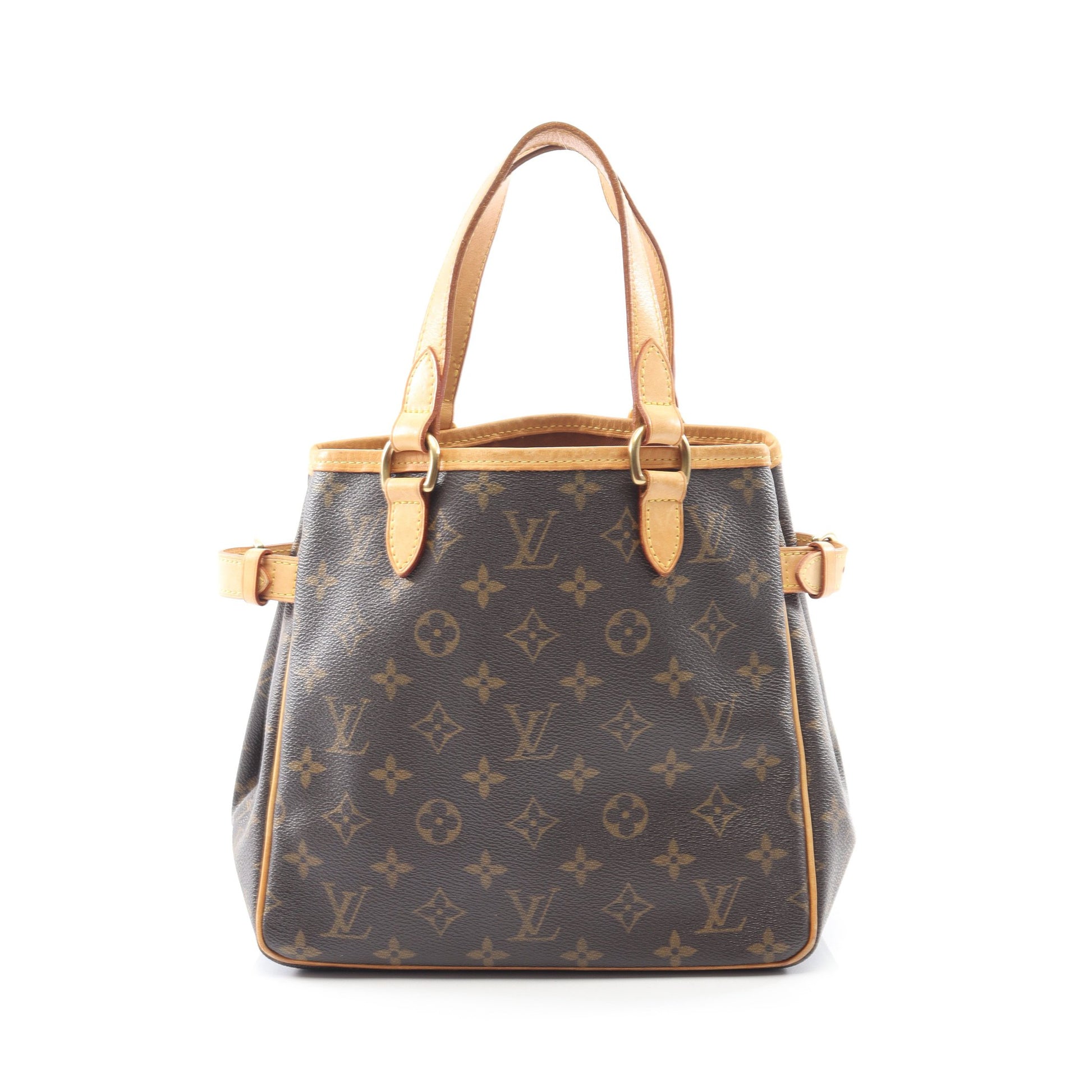 バティニョール モノグラム ハンドバッグ PVC レザー ブラウン ルイヴィトン バッグ LOUIS VUITTON