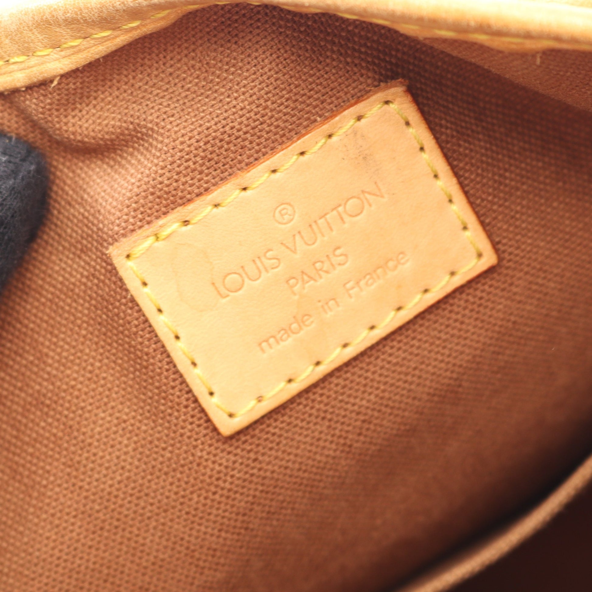 バティニョール モノグラム ハンドバッグ PVC レザー ブラウン ルイヴィトン バッグ LOUIS VUITTON