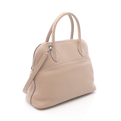 ボリード31 アルジル ハンドバッグ トリヨンクレマンス ベージュ シルバー金具 2WAY □Q刻印 エルメス バッグ HERMES