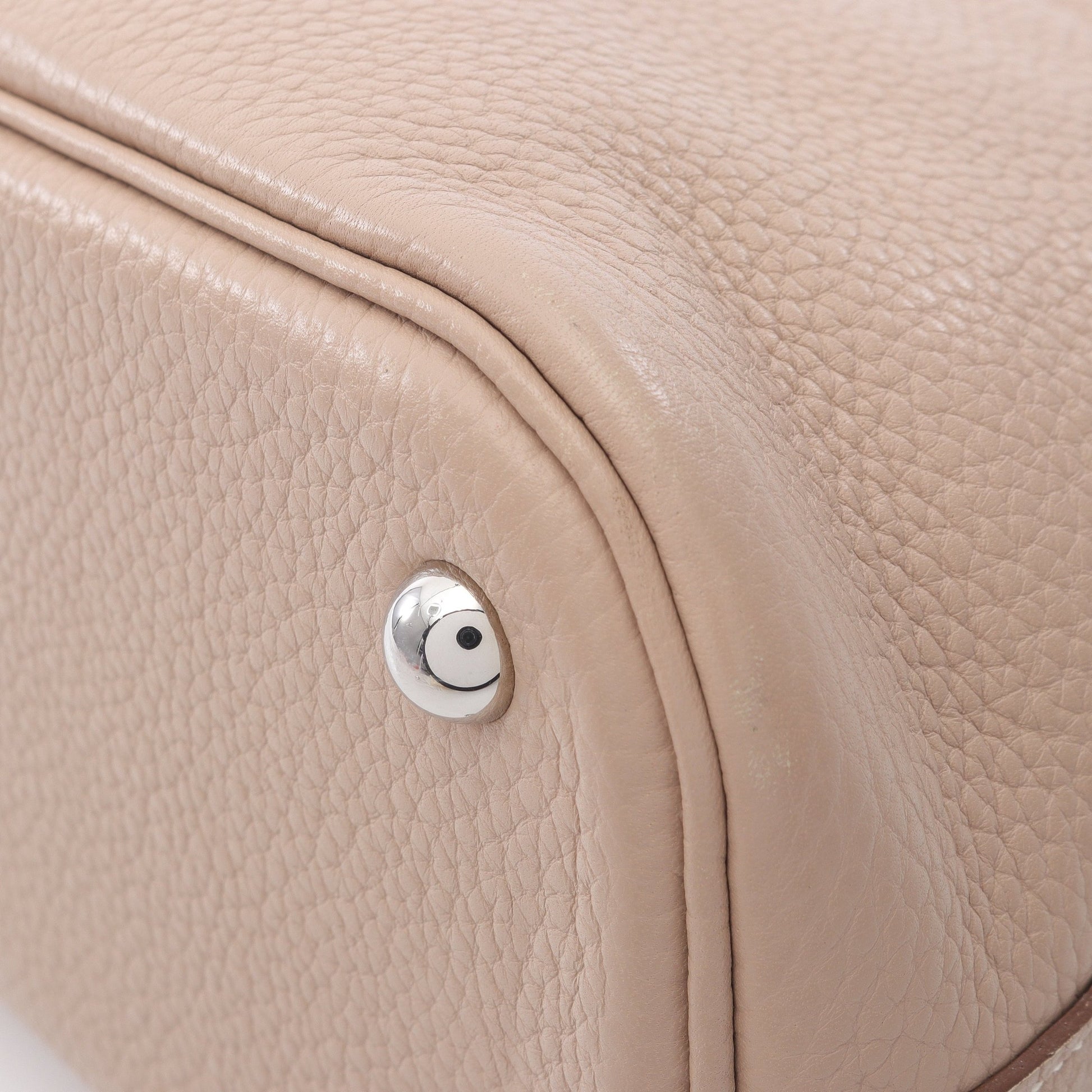 ボリード31 アルジル ハンドバッグ トリヨンクレマンス ベージュ シルバー金具 2WAY □Q刻印 エルメス バッグ HERMES