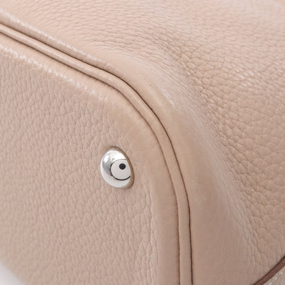 ボリード31 アルジル ハンドバッグ トリヨンクレマンス ベージュ シルバー金具 2WAY □Q刻印 エルメス バッグ HERMES