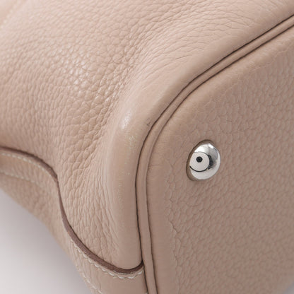 ボリード31 アルジル ハンドバッグ トリヨンクレマンス ベージュ シルバー金具 2WAY □Q刻印 エルメス バッグ HERMES