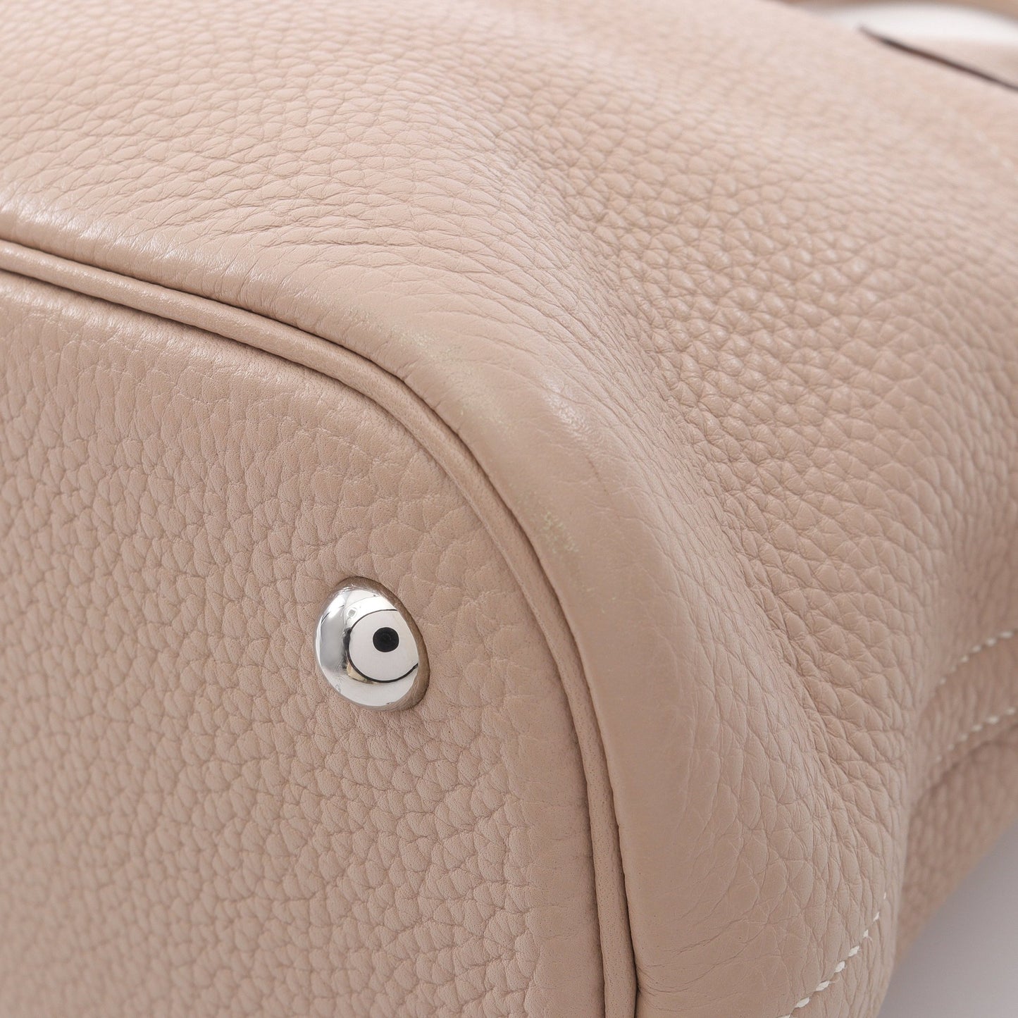 ボリード31 アルジル ハンドバッグ トリヨンクレマンス ベージュ シルバー金具 2WAY □Q刻印 エルメス バッグ HERMES