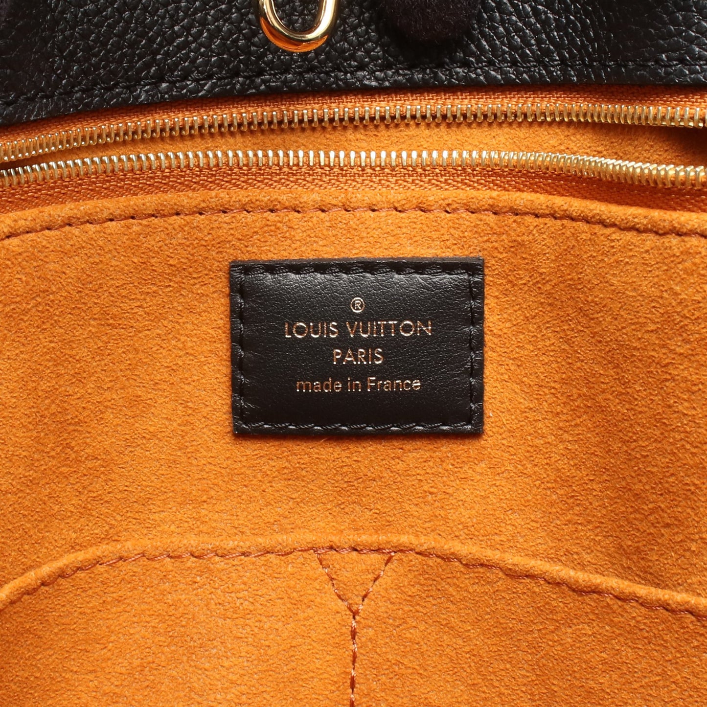 オンザゴーMM モノグラムアンプラント ノワール ショルダーバッグ トートバッグ レザー ブラック ルイヴィトン バッグ LOUIS VUITTON