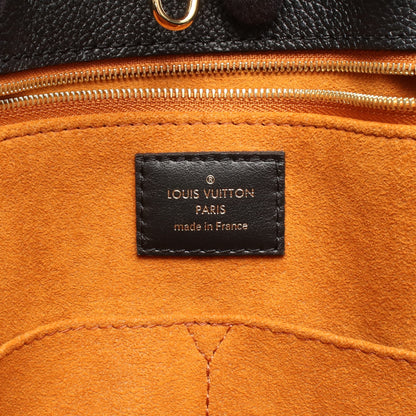 オンザゴーMM モノグラムアンプラント ノワール ショルダーバッグ トートバッグ レザー ブラック ルイヴィトン バッグ LOUIS VUITTON
