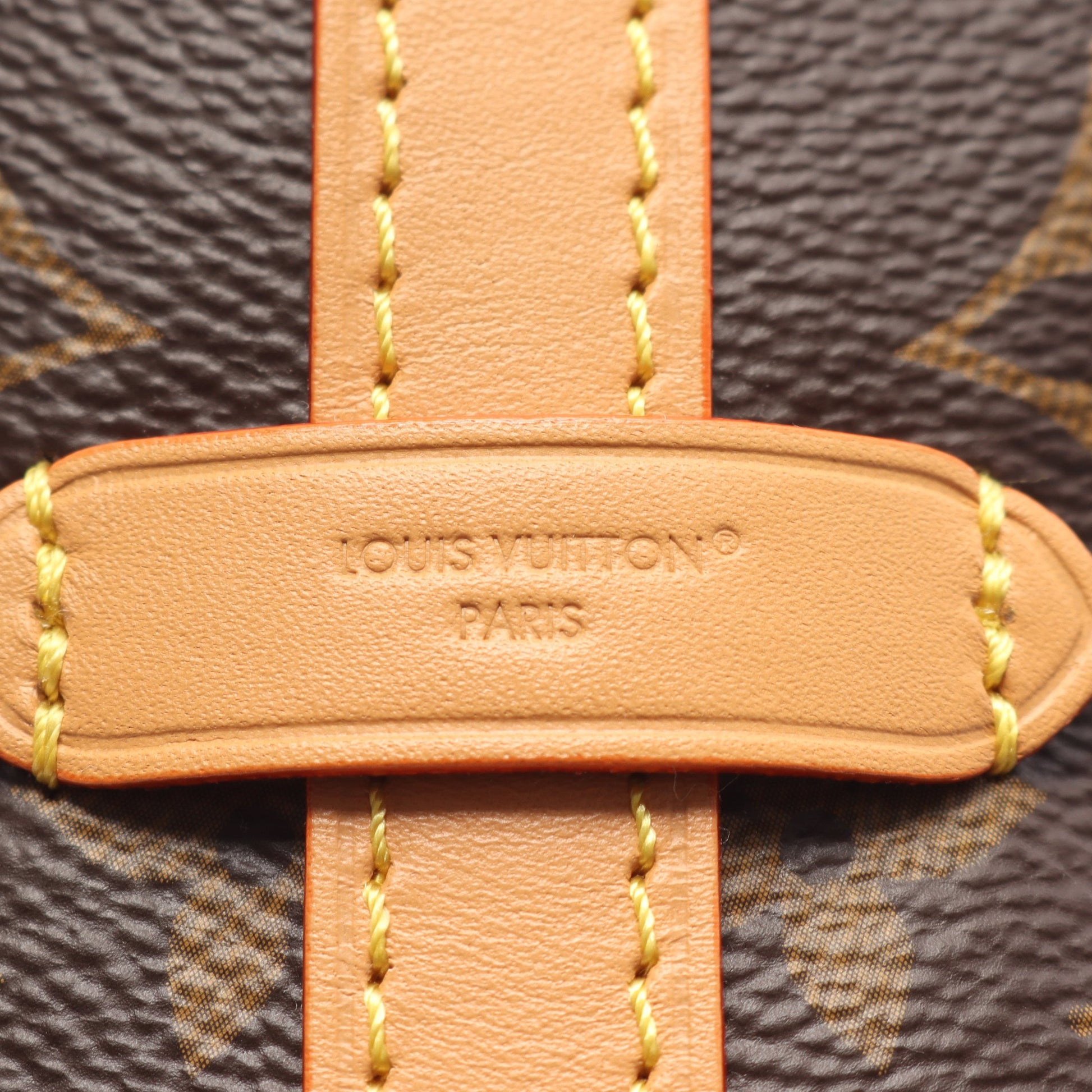 キャリーオール NM PM モノグラム ショルダーバッグ PVC レザー ブラウン ルイヴィトン バッグ LOUIS VUITTON