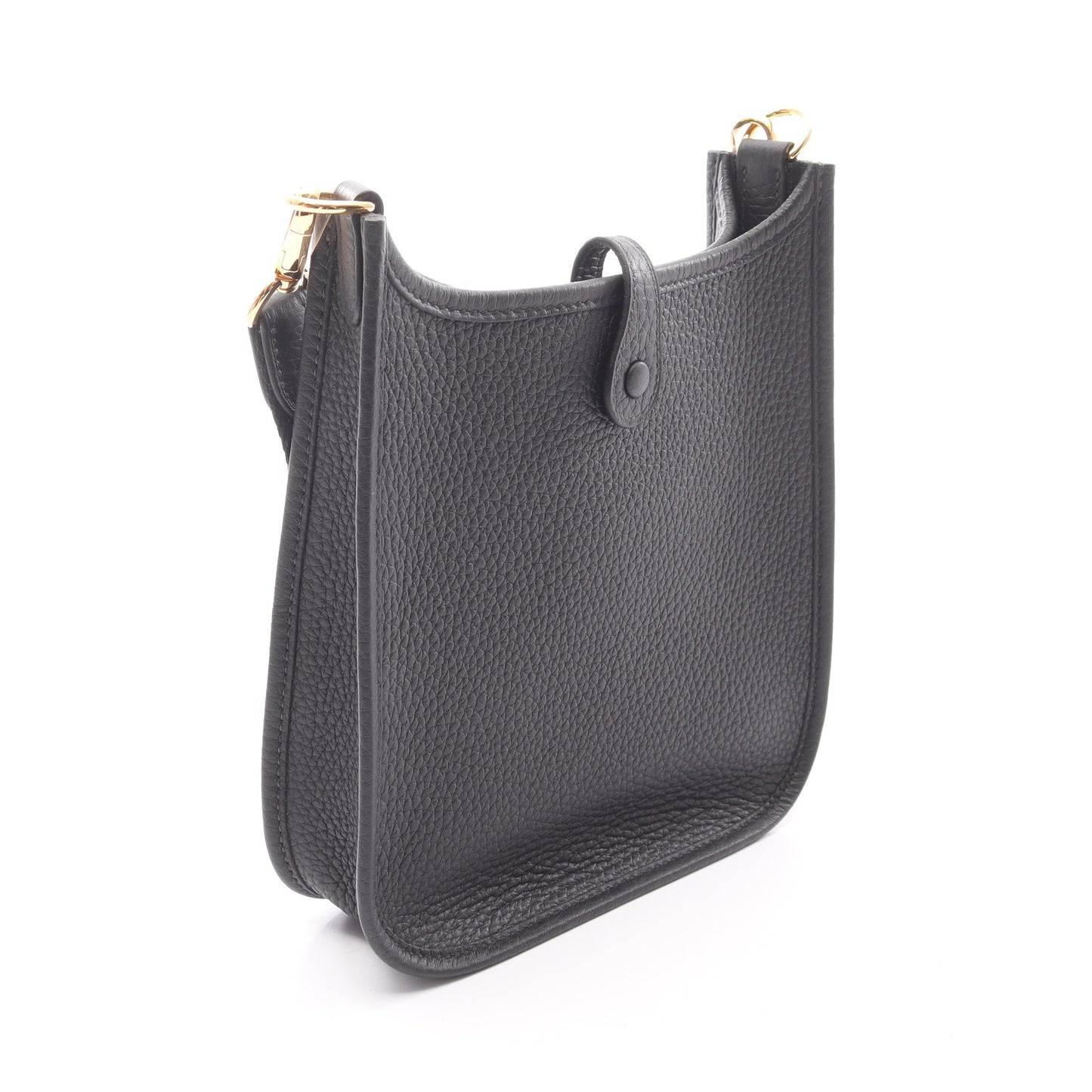 エヴリンアマゾンTPM ショルダーバッグ トゴ ブラック ゴールド金具 K刻印 エルメス バッグ HERMES