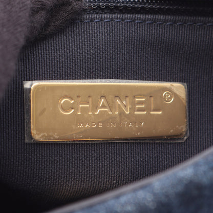 19 ディズヌフ マトラッセ チェーンショルダーバッグ デニム インディゴブルー コンビ金具 2WAY シャネル バッグ CHANEL