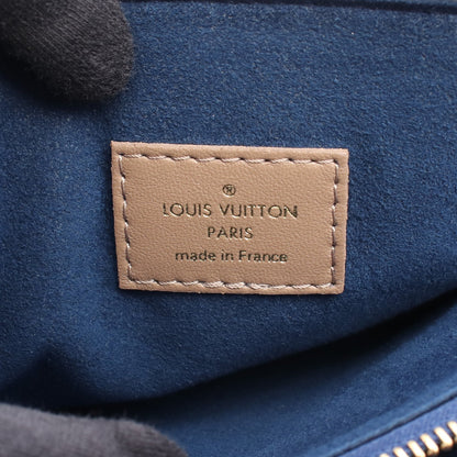 クッサンPM モノグラム トープ チェーンショルダーバッグ レザー グレーベージュ 2WAY ルイヴィトン バッグ LOUIS VUITTON