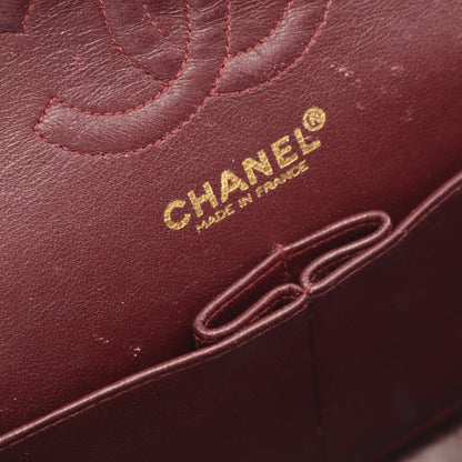 マトラッセ Wフラップ Wチェーンショルダーバッグ ラムスキン ブラック ゴールド金具 シャネル バッグ CHANEL